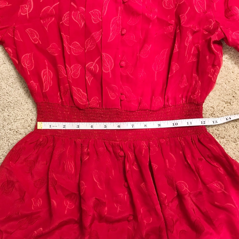Anthropologie Maple Crimson Social Dress - Picture 7 of 7